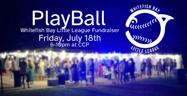 PlayBall Fundraiser July 18th at CCP