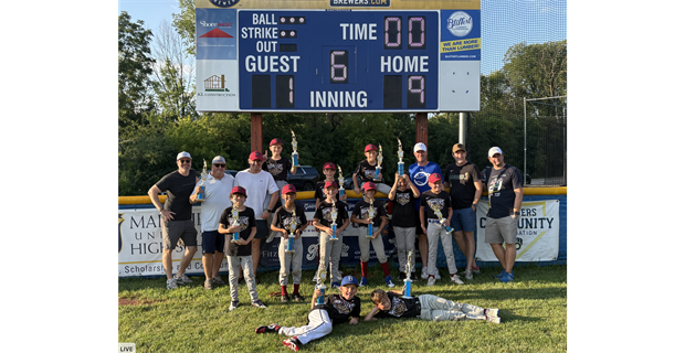 Timber Rattlers Minors Spring 2025 League Winners
